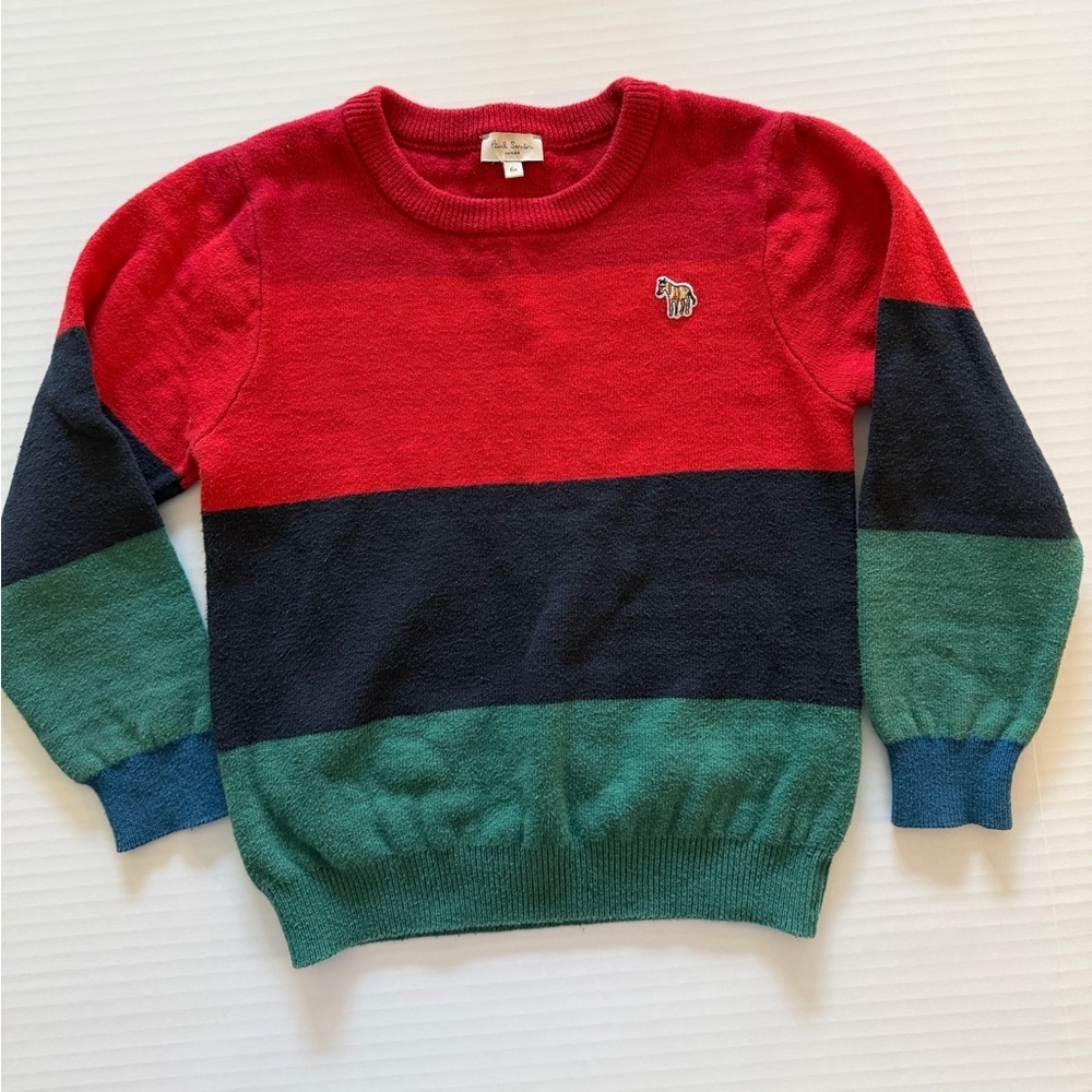 Paul Smith Junior Stripe Knit Sweater